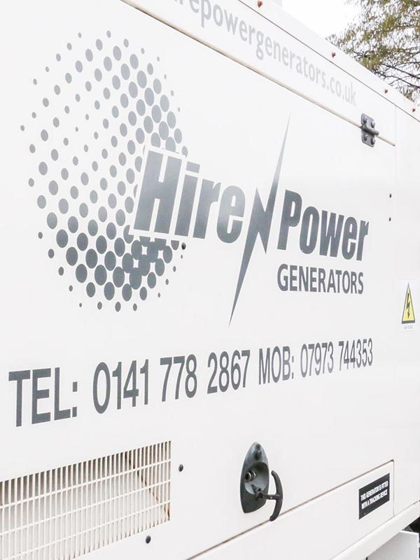 Hire Power Generators Scotland Contact Us Call Email