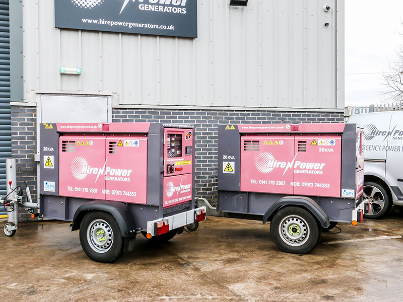 generator hire scotland