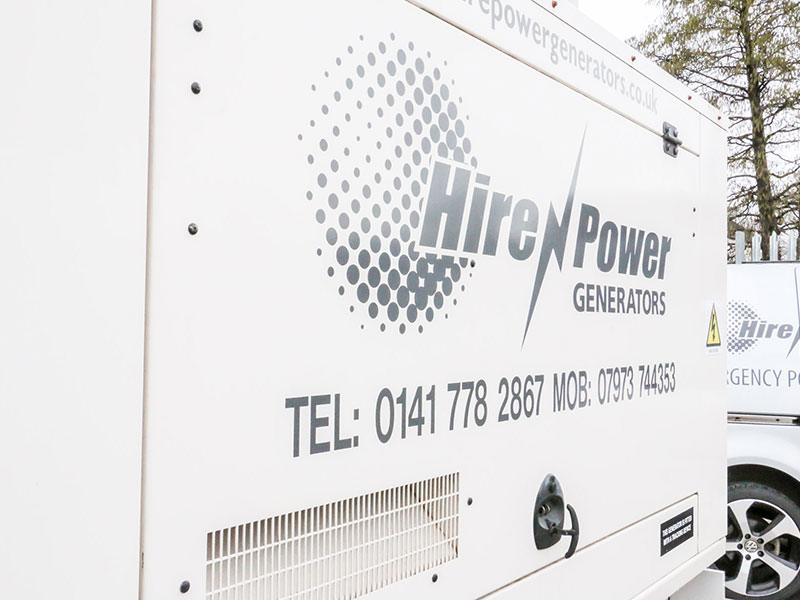 generator hire scotland