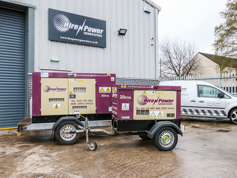 generator hire scotland